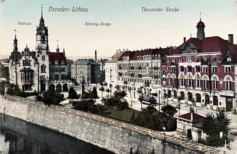 Tharandter Stra&szlig;e / Rathausplatz  Dresden