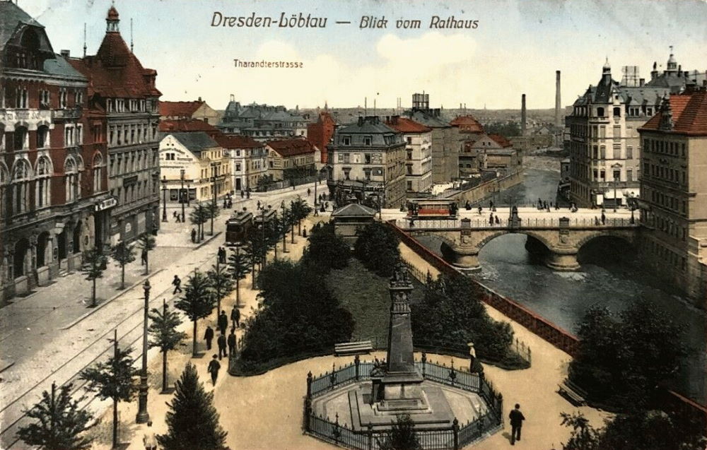 Tharandter Stra&szlig;e / Rathausplatz  Dresden