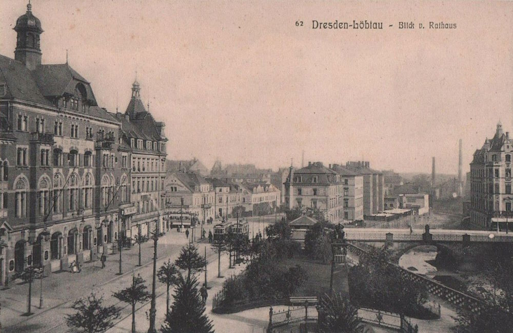 Tharandter Stra&szlig;e / Rathausplatz  Dresden