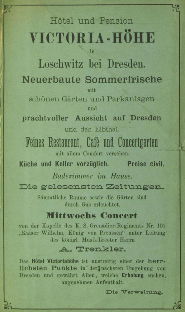 Veilchenweg 19 (Victoriastra&szlig;e 19)  Dresden