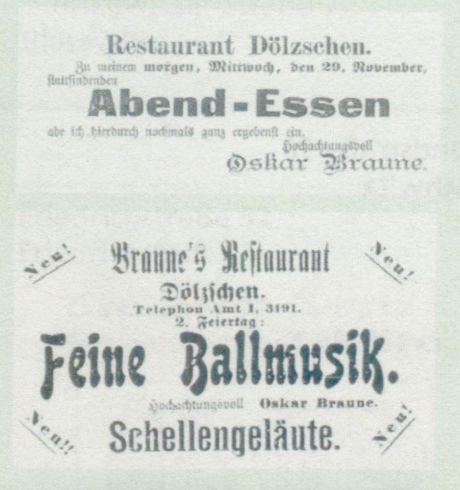 Wurgwitzer Stra&szlig;e 1 (Residenzstra&szlig;e 6)  Dresden