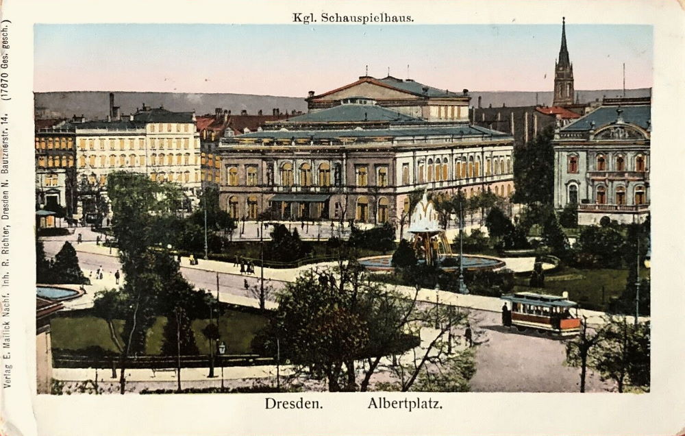 Albertplatz 6 / Bautzner Straße Dresden Albertplatz 6 / Bautzner Straße Dresden