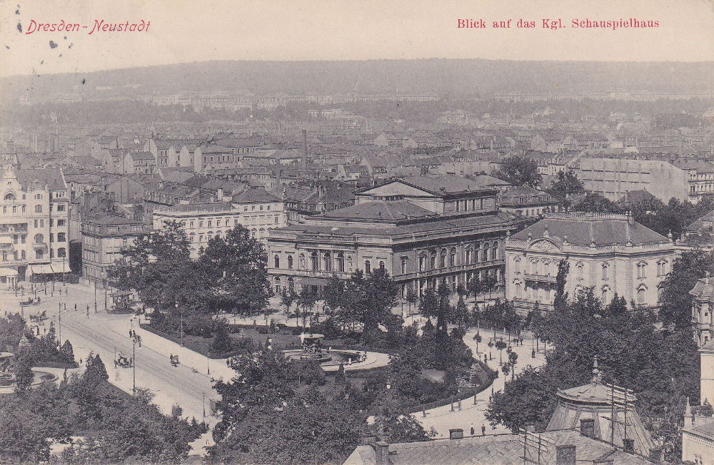 An der Dreikönigskirche / Hauptstraße Dresden An der Dreikönigskirche / Hauptstraße Dresden