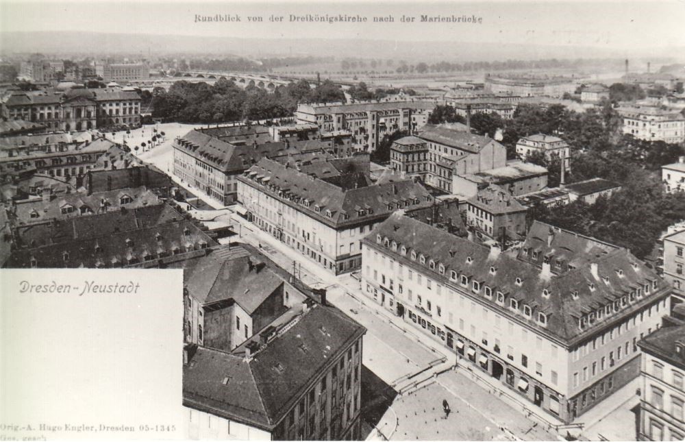 An der Dreikönigskirche / Hauptstraße Dresden An der Dreikönigskirche / Hauptstraße Dresden