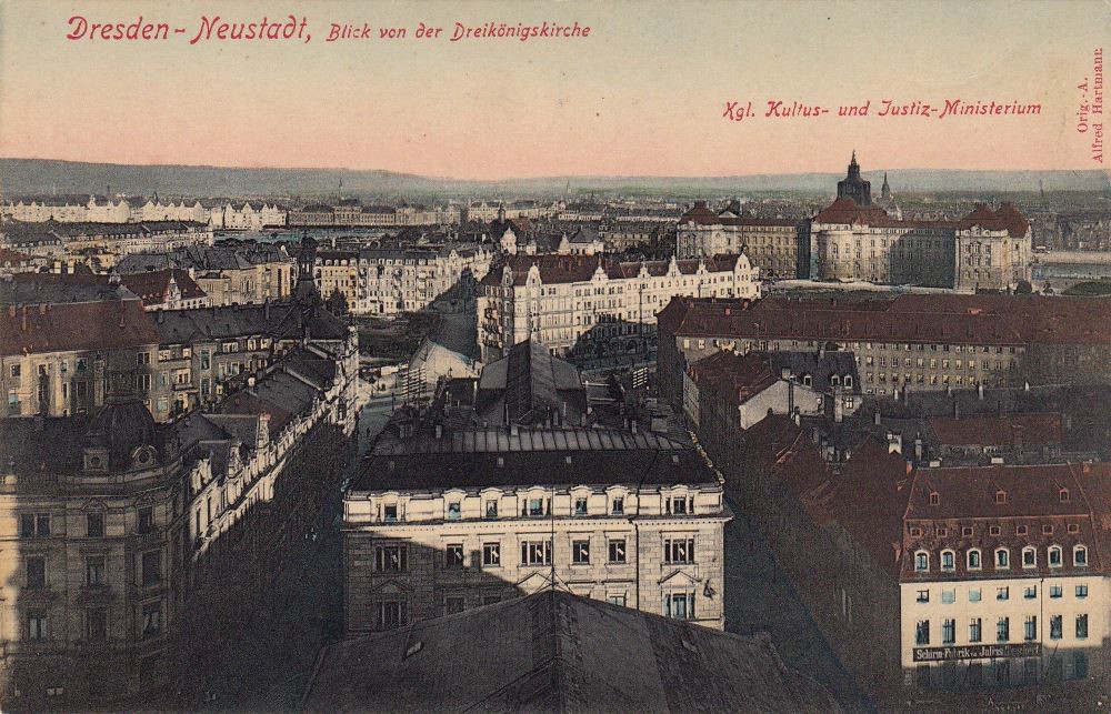 An der Dreikönigskirche / Hauptstraße Dresden An der Dreikönigskirche / Hauptstraße Dresden