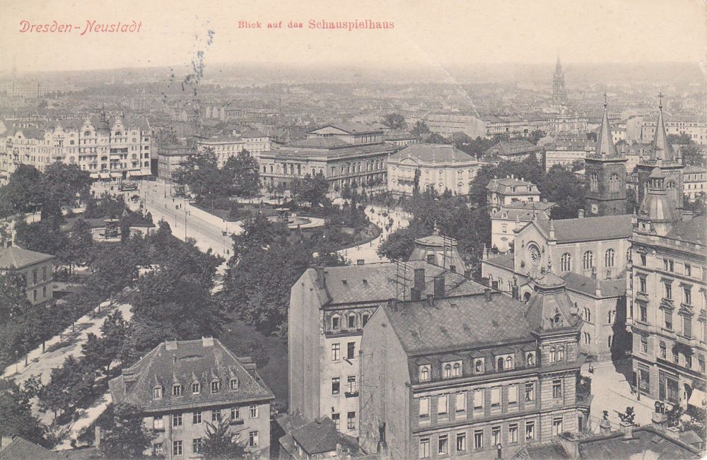 An der Dreikönigskirche / Hauptstraße Dresden An der Dreikönigskirche / Hauptstraße Dresden