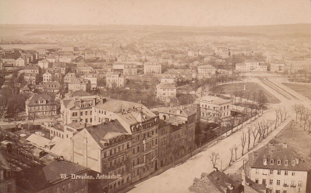 An der Dreikönigskirche / Hauptstraße Dresden An der Dreikönigskirche / Hauptstraße Dresden
