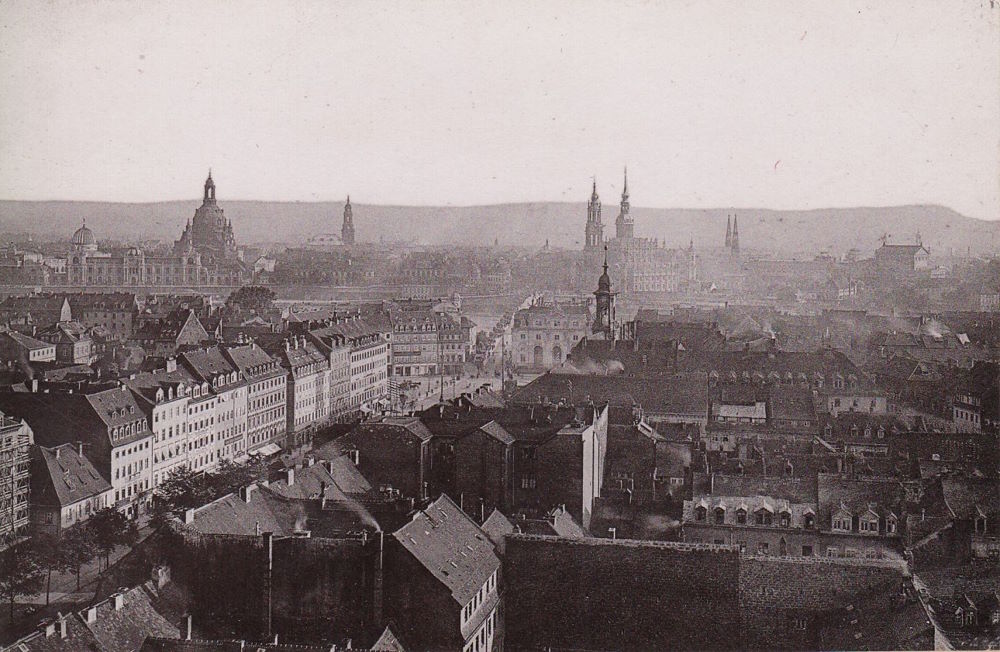 An der Dreik&ouml;nigskirche / Hauptstra&szlig;e  Dresden
