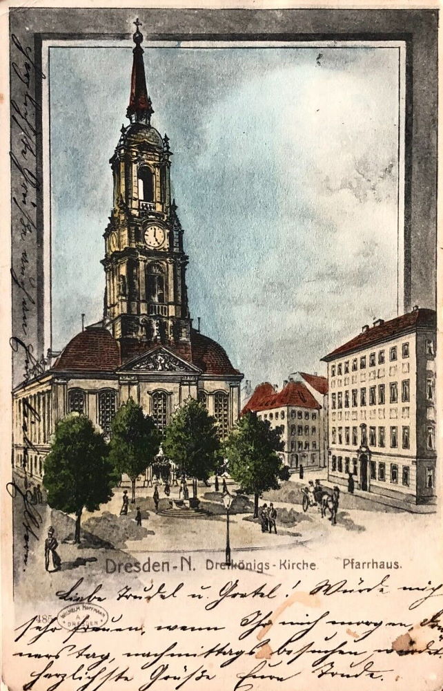 An der Dreikönigskirche / Hauptstraße  Dresden