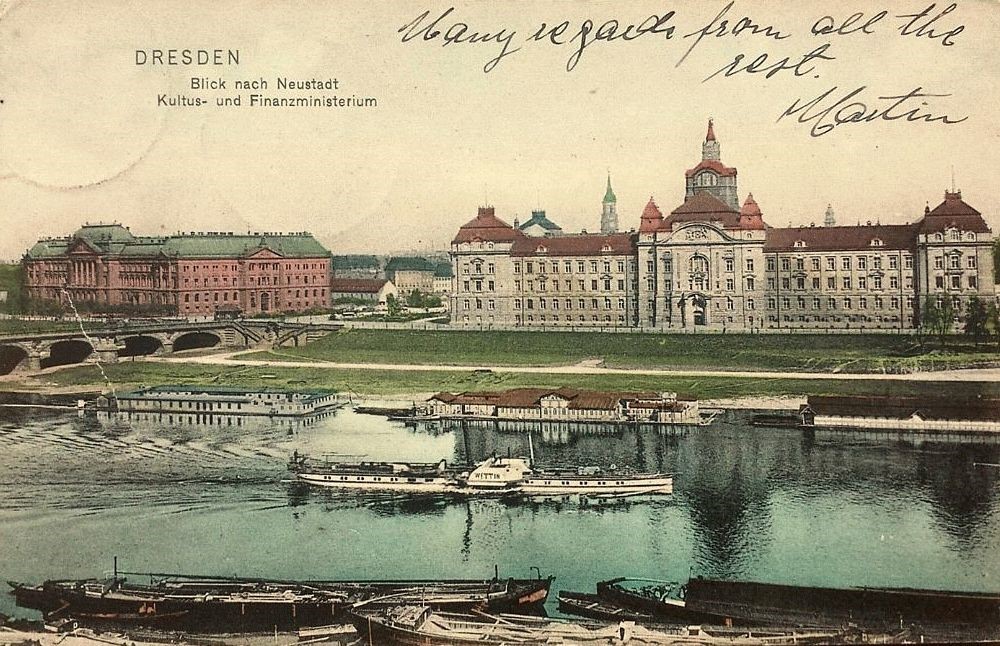 Carolaplatz 2 (K&ouml;nigsufer 2, K&ouml;nigin-Carola-Platz 2) / (Arnimstra&szlig;e 2)  Dresden