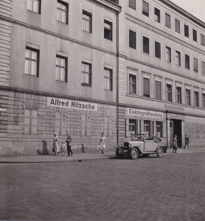 Fleischergasse 11 / Palaisplatz (Kaiser Wilhelm Platz)  Dresden