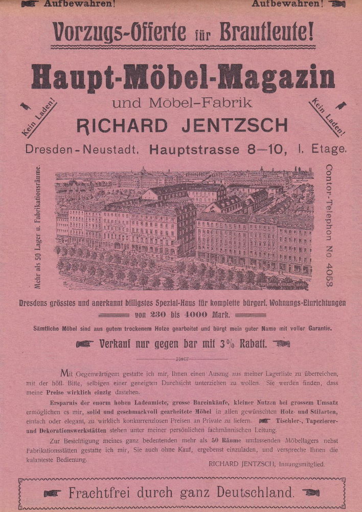 Hauptstraße 8 / Alleegässchen Dresden Hauptstraße 8 / Alleegässchen Dresden