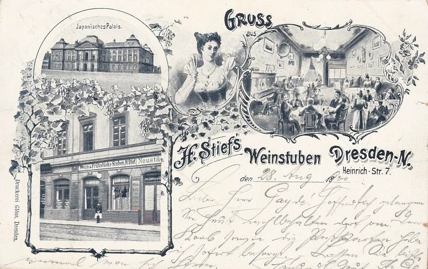Heinrichstraße 7 (-1880 Heinrichstraße 12) Dresden Heinrichstraße 7 (-1880 Heinrichstraße 12) Dresden