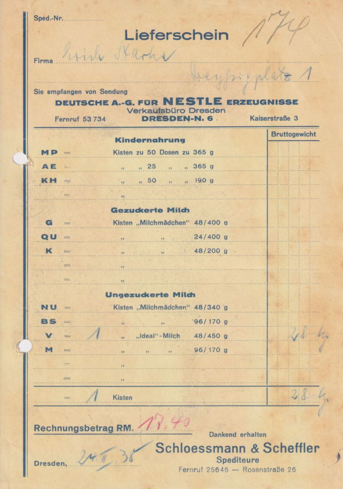 Robert-Blum-Stra&szlig;e 3 (-1946 Kaiserstra&szlig;e 3)  Dresden