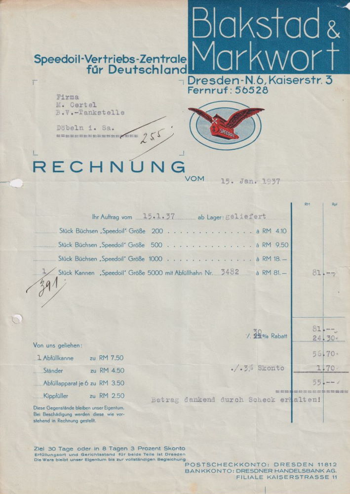 Robert-Blum-Stra&szlig;e 3 (-1946 Kaiserstra&szlig;e 3)  Dresden