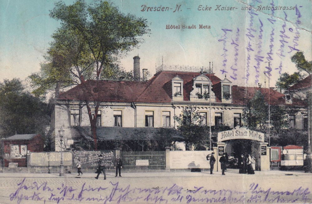 Robert- Blum- Straße 10 (Kaiserstraße 10) / Antonstraße  Dresden