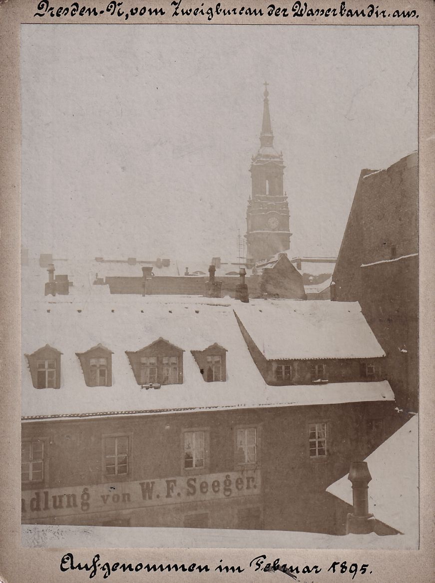 Kasernenstraße 31 (-1893 Kasernenstraße 13) Dresden Kasernenstraße 31 (-1893 Kasernenstraße 13) Dresden