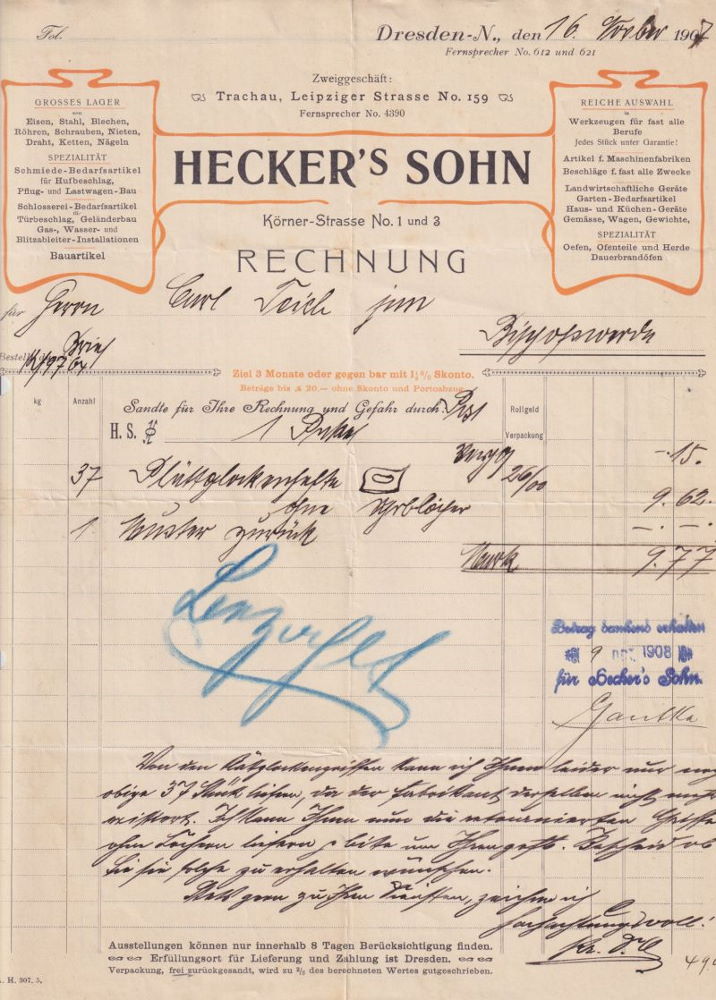 Körnerstraße 1,3 (Am Kohlmarkt 1)  Dresden