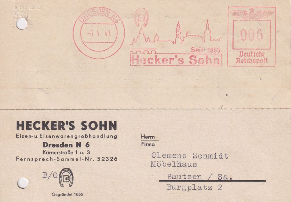 Körnerstraße 1,3 (Am Kohlmarkt 1)  Dresden