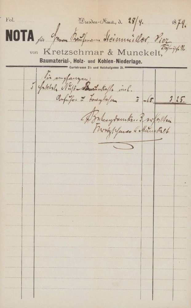 Lessingstraße 4 (Carlstraße 2b, Carlstraße 4) / Holzhofgasse  Dresden