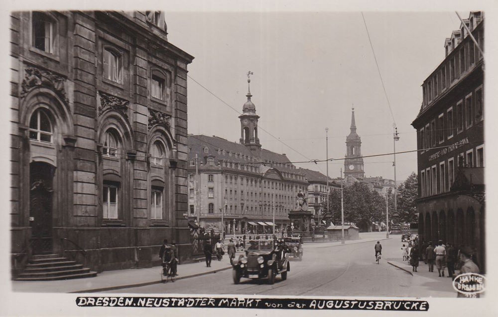 Neust&auml;dter Markt  Dresden