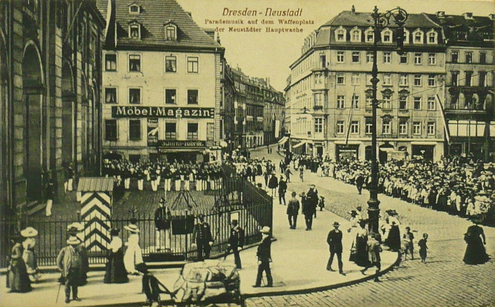 Neust&auml;dter Markt 14 - Wache  Dresden