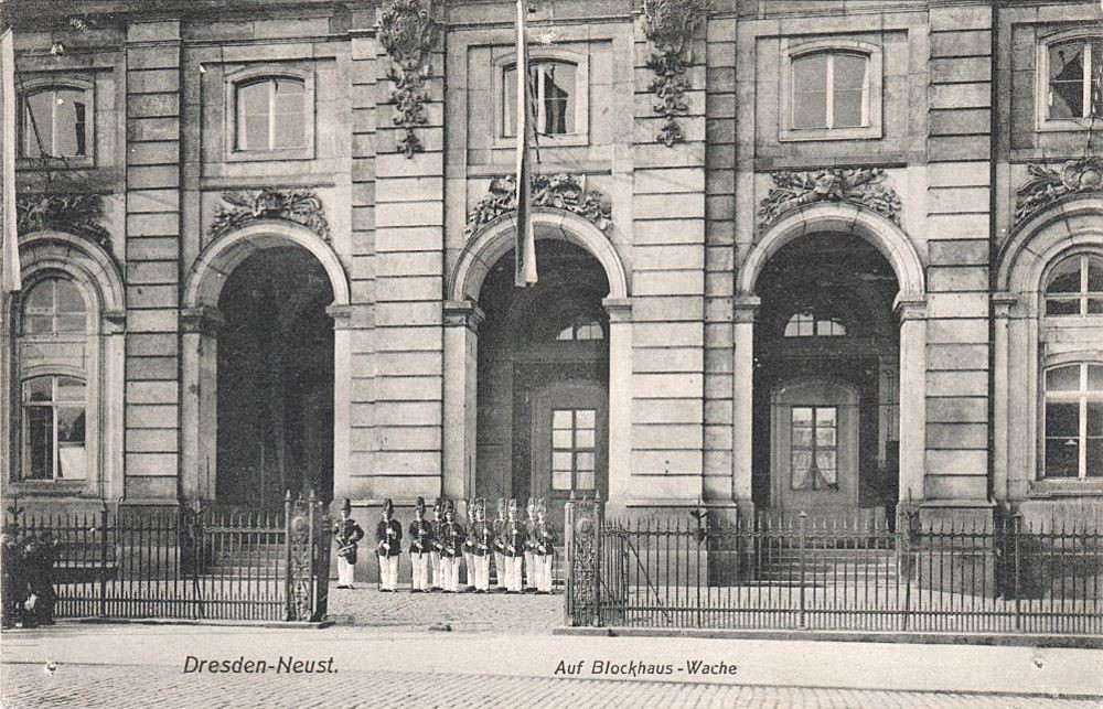 Neust&auml;dter Markt 14 - Wache  Dresden