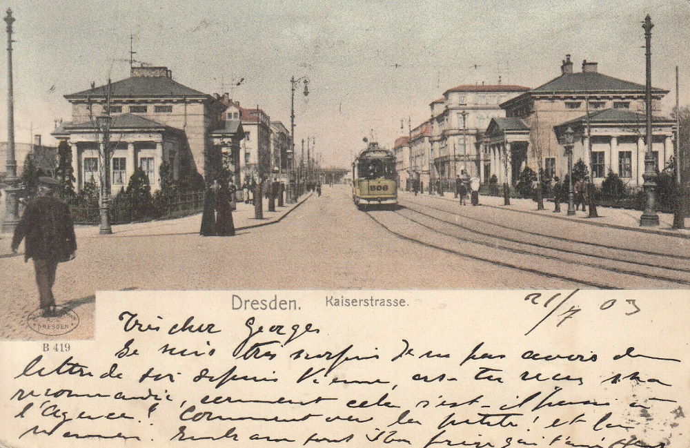 Palaisplatz 1 (Kaiser Wilhelm Platz 1) Dresden Palaisplatz 1 (Kaiser Wilhelm Platz 1) Dresden