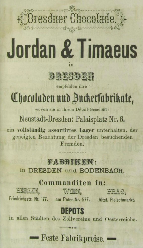 Palaisplatz 6 (Kaiser Wilhelm Platz 6)  Dresden