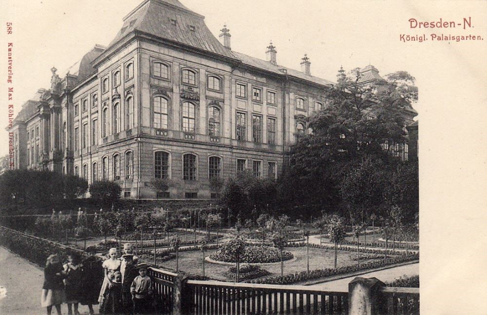 Palaisplatz (Kaiser Wilhelm Platz)  Dresden