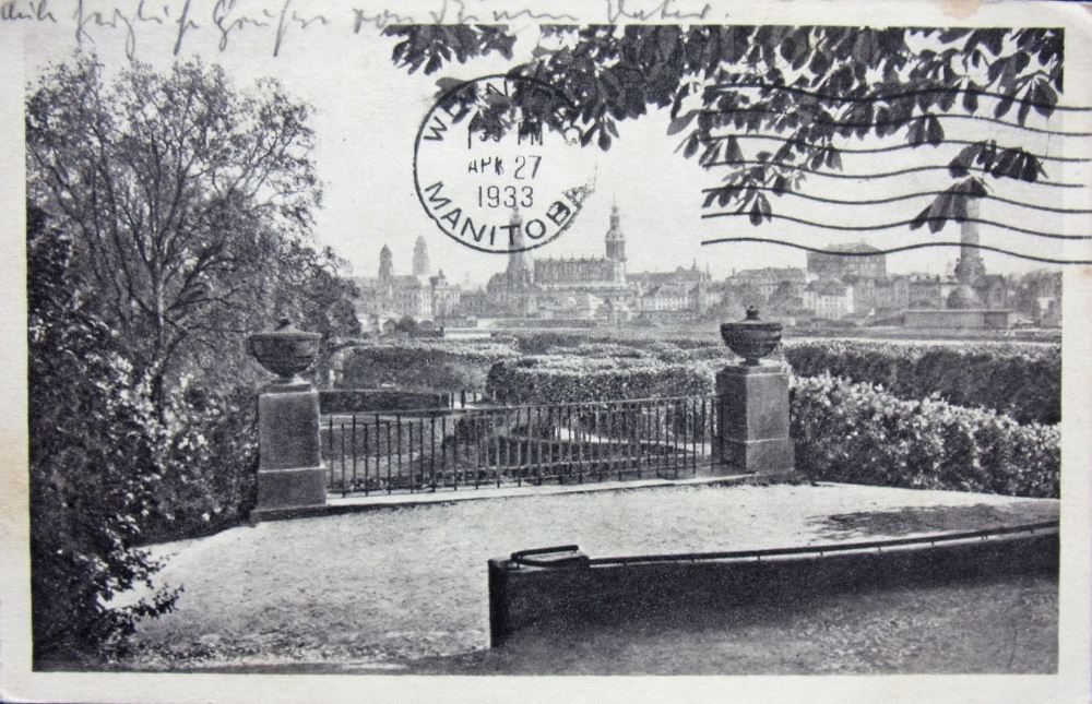 Palaisplatz (Kaiser Wilhelm Platz)  Dresden