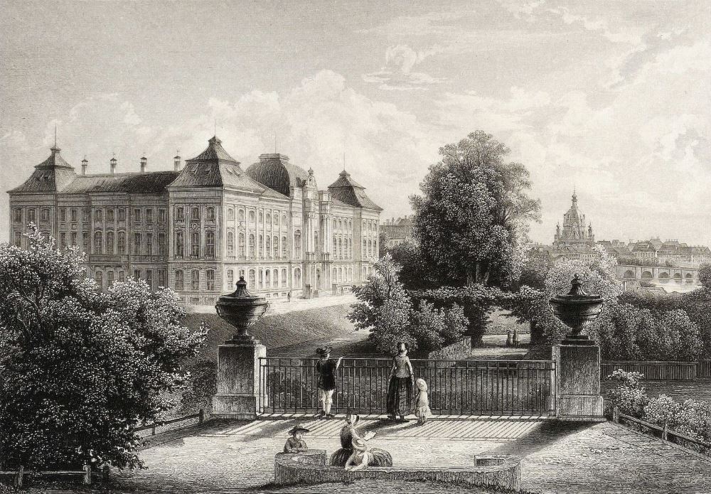 Palaisplatz (Kaiser Wilhelm Platz)  Dresden