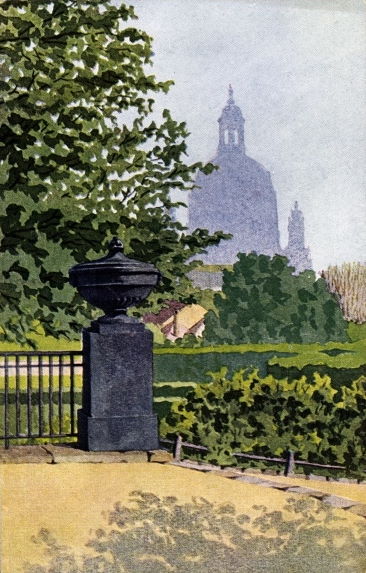 Palaisplatz (Kaiser Wilhelm Platz)  Dresden