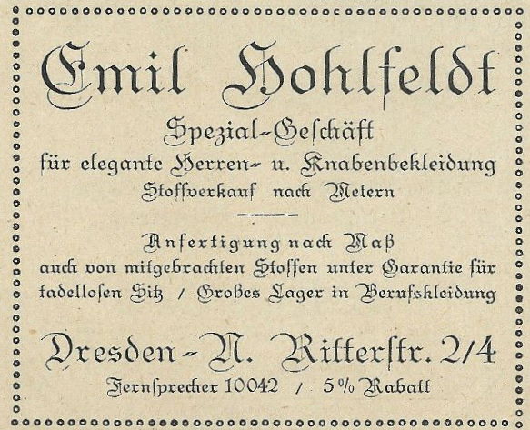 Ritterstra&szlig;e 2 / Hauptstra&szlig;e  Dresden