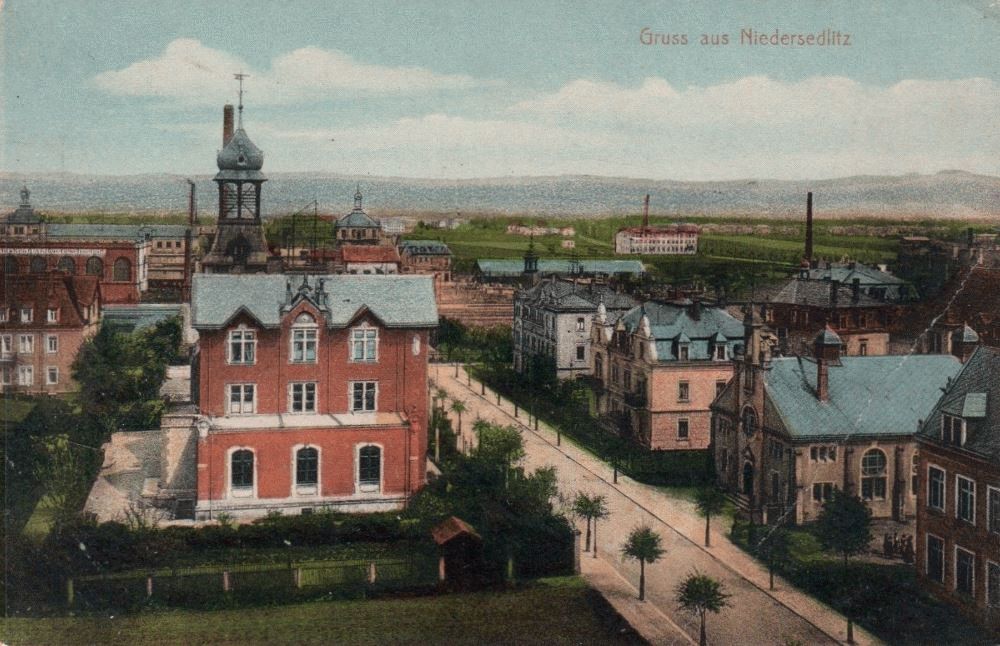 Sosaer Stra&szlig;e 11 (Schulstra&szlig;e 11) / An der Post (Wilhelmstra&szlig;e)  Dresden