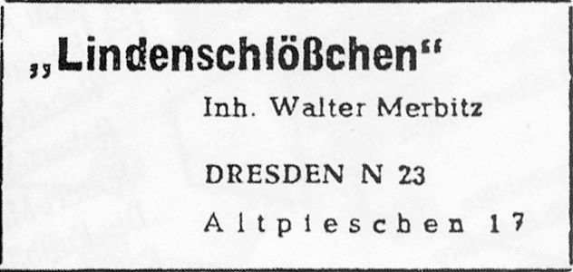 Altpieschen 17 (Lindenplatz 17)  Dresden