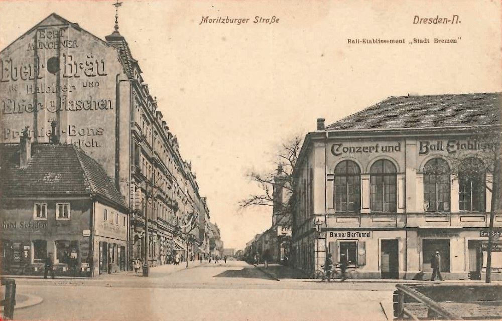 Leipziger Straße 58 (Leipziger Straße 29) / Moritzburger Straße  Dresden