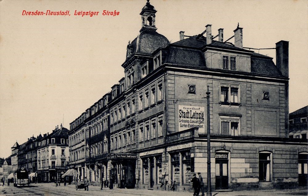 Leipziger Straße 76 (-1897 Leipziger Straße 56)  Dresden