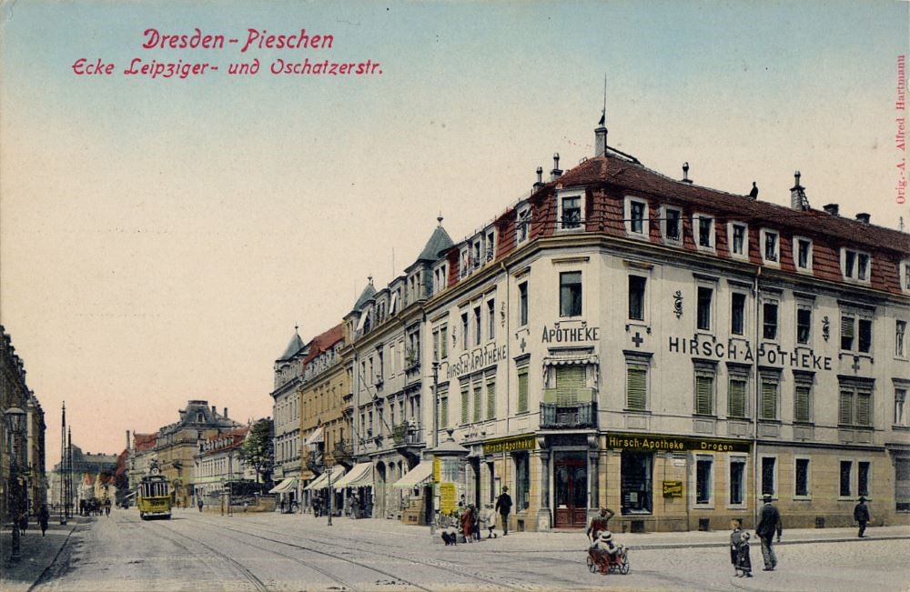 Leipziger Straße 82 (-1897 60) / Oschatzer Straße  Dresden