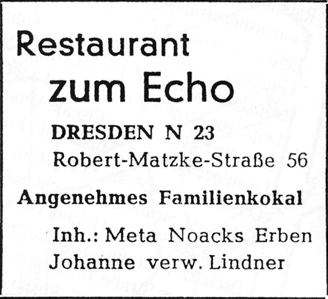 Robert-Matzke-Straße 56 (Moltkestraße 56) / Leipziger Straße  Dresden Robert-Matzke-Straße 56 (Moltkestraße 56) / Leipziger Straße  Dresden