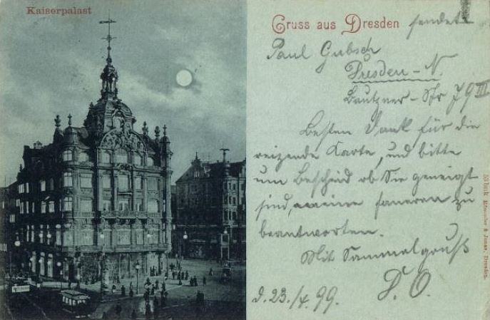 Amalienstraße 1 / Pirnaischer Platz Dresden Amalienstraße 1 / Pirnaischer Platz Dresden