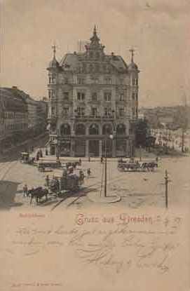 Amalienstraße 23 (Amalienstraße 12,13) / Amalienplatz  Dresden
