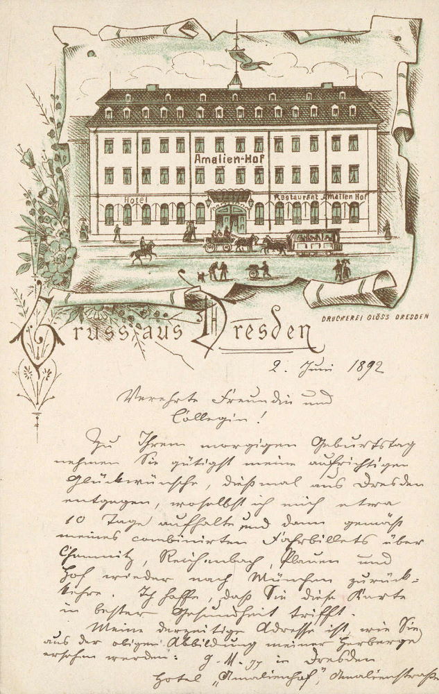 Amalienstraße 24 (Amalienstraße 16) Dresden Amalienstraße 24 (Amalienstraße 16) Dresden