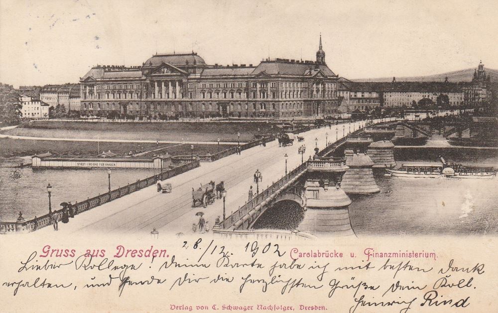 Carolabrücke  Dresden