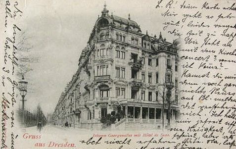 Lingnerallee 39 (Johann Georgenallee 39) / Albrechtstra&szlig;e  Dresden