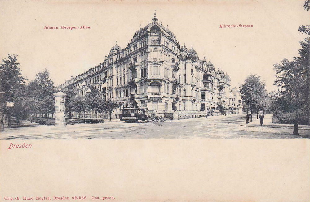 Lingnerallee 39 (Johann Georgenallee 39) / Albrechtstraße Dresden Lingnerallee 39 (Johann Georgenallee 39) / Albrechtstraße Dresden