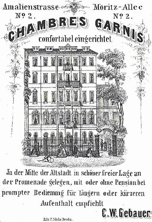 Ringstra&szlig;e 72 (Moritzallee 3, Moritzallee 2)  Dresden