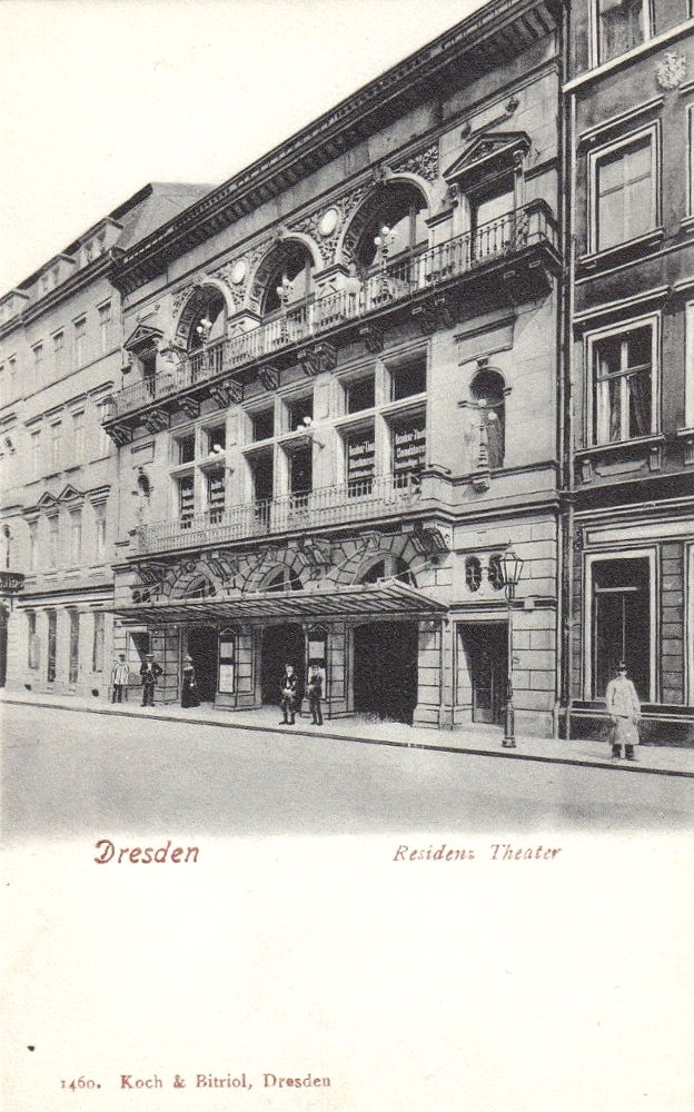 Zirkusstraße 16 (-1892 Circusstraße 41, 1892-1905 Circusstraße 16) Dresden Zirkusstraße 16 (-1892 Circusstraße 41, 1892-1905 Circusstraße 16) Dresden