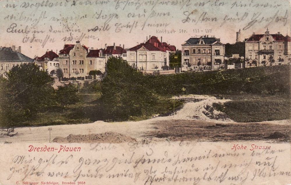 Kaitzer Stra&szlig;e 131 / Halbkreisstra&szlig;e  Dresden