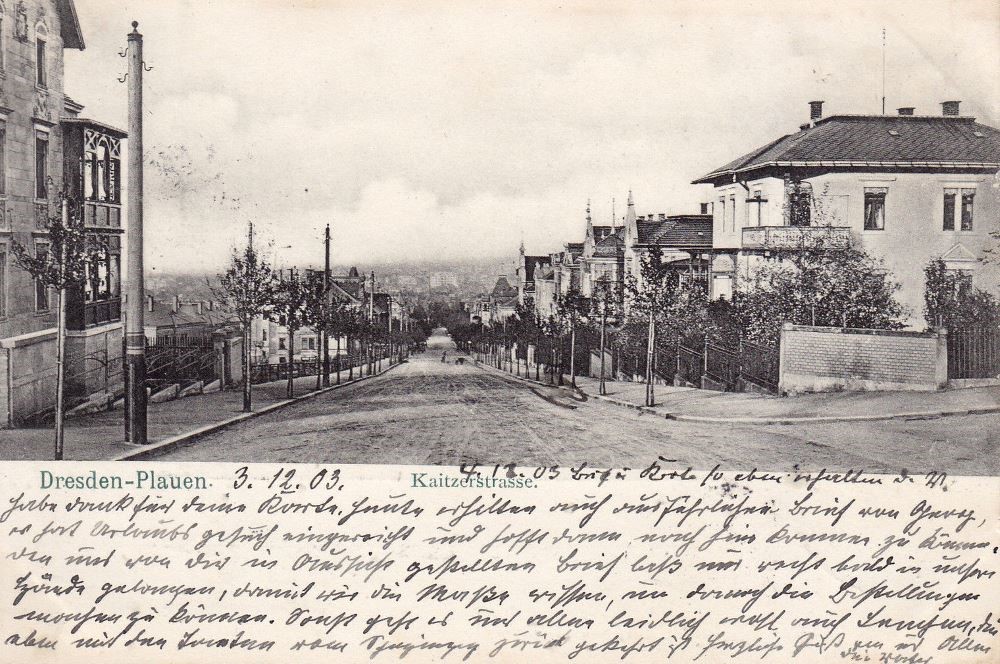 Kaitzer Stra&szlig;e 141 / Halbkreisstra&szlig;e  Dresden